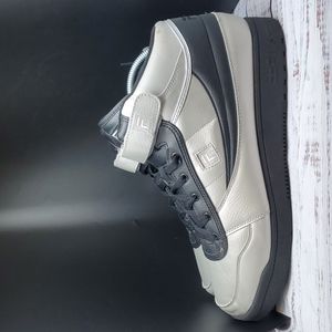 FILA | EUC BBN 84 Metallic Platinum High Top Men's Sneakers Size 14